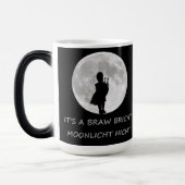 Highland Piper Gepersonaliseerde 15oz Morphing Mok (Links)