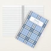 Highland Plaid Personalized Journal Notebook Notitieboek (Binnen)