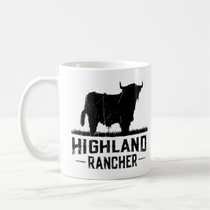 Highland Rancher - Scottish Highland Koe voor Catt Koffiemok