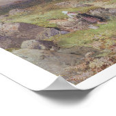 Highland Scene bij Dalmally, Argyll (m/c op canva) Poster (Hoek)