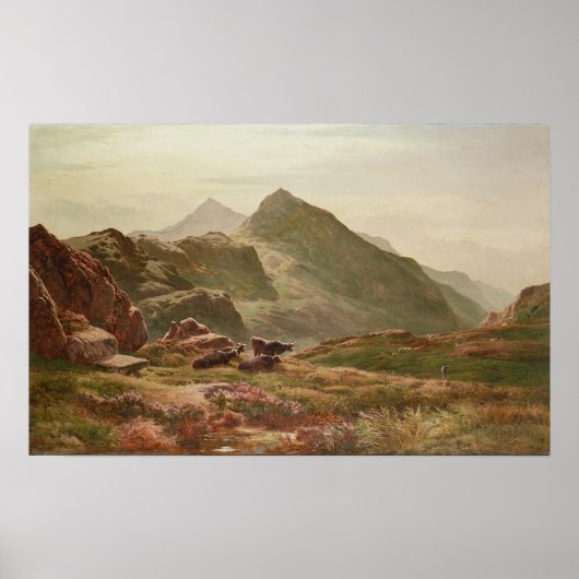 Highland scène poster (Voorkant)