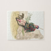 Highland Shepherd, uit 'Costume of Great Britain' Legpuzzel (Horizontaal)