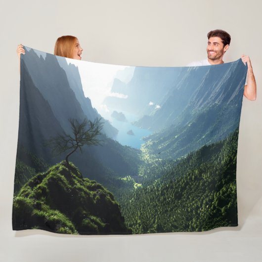 Highland Spring Fleece Deken (In situ)