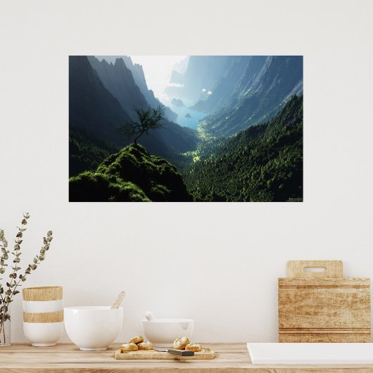 Highland Spring Poster (Keuken)