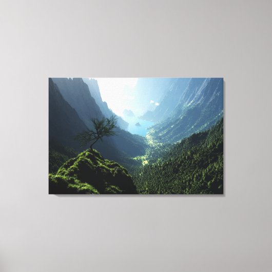 Highland Spring verpakt Canvas (Voorkant)