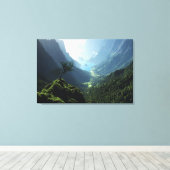 Highland Spring verpakt Canvas (Insitu (Houten vloer))