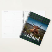 Highland Steer Schilderachtig Schotland Planner (Display)