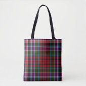 Highland Tartan - Rustic Red & Green Plaid Tote Bag (Voorkant)
