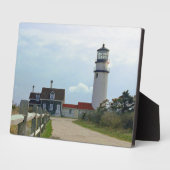 Highland vuurtoren in de ochtend fotoplaat (Zijkant)