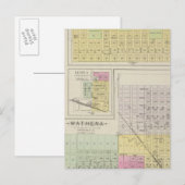 Highland, Wathena, Eagle Springs, Kansas Briefkaart (Voorkant / Achterkant)