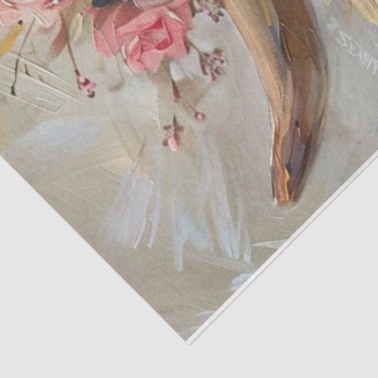 Highlander Beauty Tissuepapier (Detail)