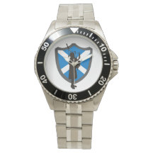 Highlander doedelzakspeler horloge