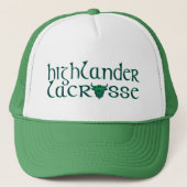 Highlander Lacrosse 2026 hoed Trucker Pet (Voorkant)