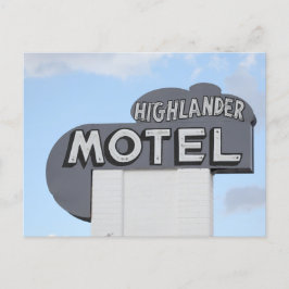 Highlander Motel Route 66 Briefkaart