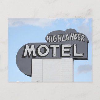 Highlander Motel Route 66 Briefkaart