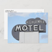 Highlander Motel Route 66 Briefkaart (Voorkant / Achterkant)