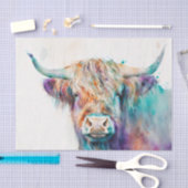 HIGHLANDER Schotse Hoogland vee decoupage Tissuepapier (Craft)