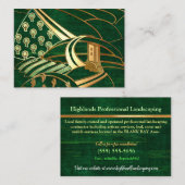 Highlands 1 Keltische LANDSCHAPSBOOMSERVICE Visitekaartje (Voorkant / Achterkant)