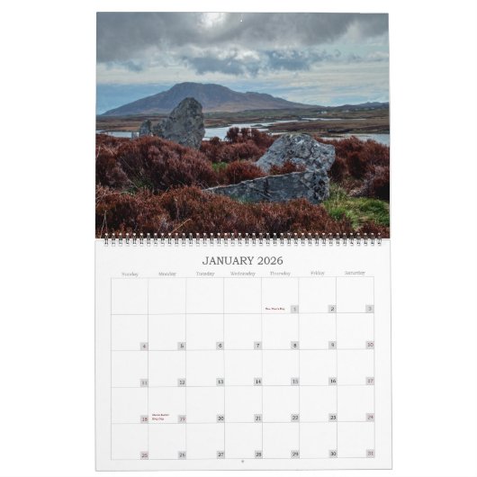 Highlands and Islands of Scotland Landscape Photos Kalender (Jan 2026)