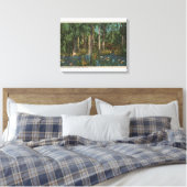 Highlands County, FL - Uitzicht van Highlands Hamm Canvas Afdruk (Insitu (Slaapkamer))