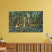 Highlands County, FL - Uitzicht van Highlands Hamm Canvas Afdruk (Insitu (Woonkamer))