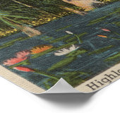 Highlands County, FL - Uitzicht van Highlands Hamm Poster (Hoek)