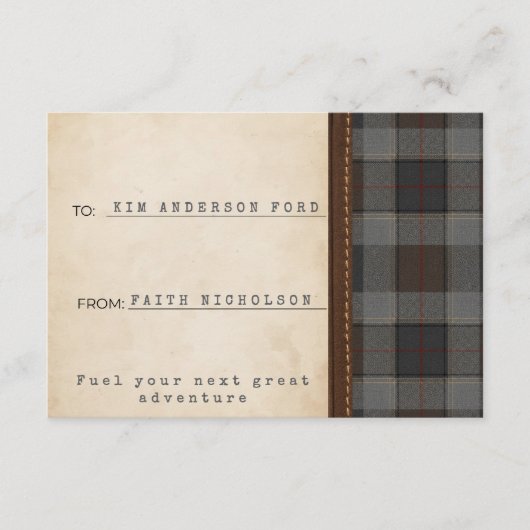 Highlands Dispatch Graduation Gift Insert Card Kaart (Voorkant)