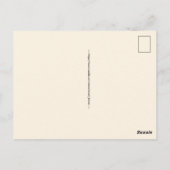 Highlands NC Retro Postcard Briefkaart (Achterkant)