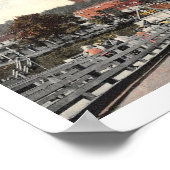 Highlands NJ Bridge Vintage geïnspireerd Poster (Hoek)