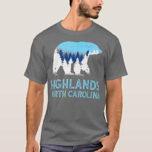 Highlands North Carolina NC Beer Blue Ridge Mounta T-shirt