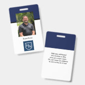 Highlands School Voorbeeld 5 Badge (Voor- en achterkant)