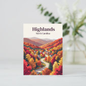 Highlands USA Briefkaart (Staand voorkant)