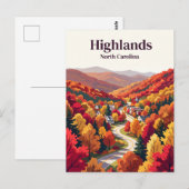 Highlands USA Briefkaart (Voorkant / Achterkant)