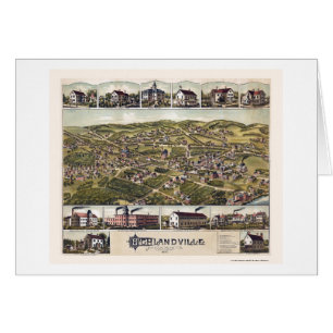 Highlandville, MA Panoramic Map - 1887