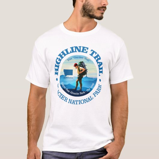 Highline Trail (C) T-shirt (Voorkant)