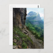 Highline Trail Glacier National Park Montana Briefkaart (Voorkant / Achterkant)