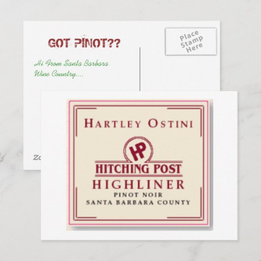 Highliner-Briefkaart Briefkaart (Voorkant / Achterkant)