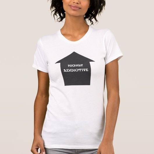 HIGHLY ADDICTIVE Women's Logo T-shirt (Voorkant)