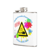 Highly Corrosive Personality Class 8 ADR Trucker Heupfles (Links)