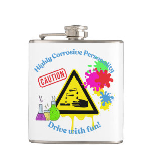 Highly Corrosive Personality Class 8 ADR Trucker Heupfles