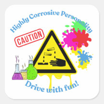 Highly Corrosive Personality Class 8 ADR Trucker