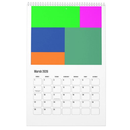 Highly Favored© - Esp & Eng Calendar Kalender (Mar 2026)