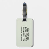 Highly Koalafied Koala Bagagelabel (Achterkant verticaal)