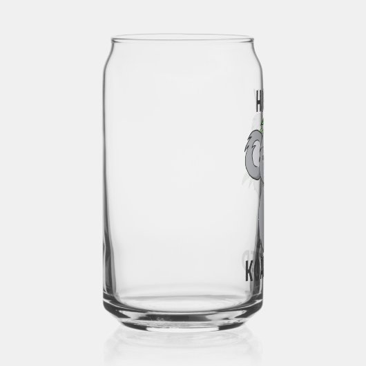 Highly Koalafied Koala Blikvorm Glas (Rechts)