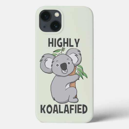 Highly Koalafied Koala Case-Mate iPhone Case (Achterkant)