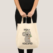 Highly Koalafied Koala Cute Tote Bag (Voorkant (product))