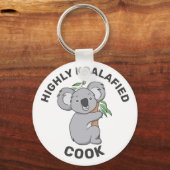 Highly Koalafied Koala - Gekwalificeerde Cook Sleutelhanger (Voorkant)