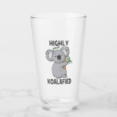 Highly Koalafied Koala Glas (Voorkant)