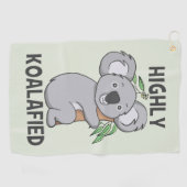 Highly Koalafied Koala Golfhanddoek (Horizontaal)