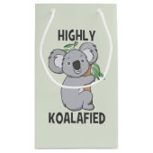 Highly Koalafied Koala Klein Cadeauzakje (Achterkant)